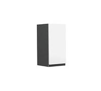Vicco elément Haut de Cuisine R-Line, Blanc/Anthracite, 30 cm J-Shape