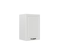 Vicco Elément Haut de Cuisine R-Line, Blanc Campagne, 40cm | Façade en MDF · 1 Tablette · Profondeur - 31 cm · Librement combinable · ✓ Rangement pratique