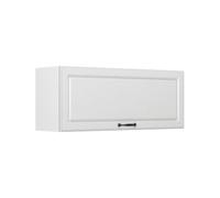 Vicco Elément Haut de Cuisine R-Line, Blanc Campagne/Blanc 100 cm | Façade en MDF · 1 Tablette · Profondeur - 31 cm · Librement combinable · ✓ Rangement pratique