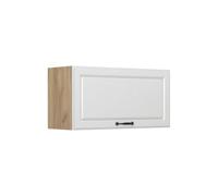 Vicco Elément Haut de Cuisine R-Line, Blanc Campagne/Chêne doré 80 cm | Façade en MDF · 1 Tablette · Profondeur - 31 cm · Librement combinable · ✓ Rangement pratique