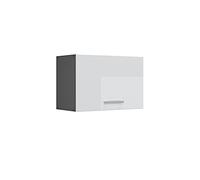 Vicco Elément Haut de Cuisine R-Line, Blanc Haute Brillance, 60cm