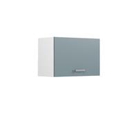 Vicco Elément Haut de Cuisine R-Line, Bleu-Gris, 60cm | Porte s'ouvrant vers le haut · ✓ Au-dessus de la hotte aspirante · Profondeur - 31 cm · Librement combinable · 1 Porte
