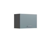Vicco Elément Haut de Cuisine R-Line, Bleu-Gris, 60cm | Porte s'ouvrant vers le haut · ✓ Au-dessus de la hotte aspirante · Profondeur - 31 cm · Librement combinable · 1 Porte