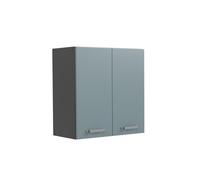 Vicco Elément Haut de Cuisine R-Line, Bleu-Gris, 60cm, pour Une Combinaison Libre au Sein de systèmes de Cuisine modulaires