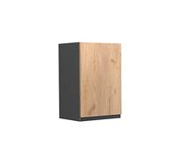 Vicco elément Haut de Cuisine R-Line, Chêne de Force doré/Anthracite, 40 cm J-Shape