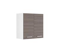 Vicco Elément Haut de Cuisine R-Line, Gris Noble, 60cm | 2 Portes · 1 Tablette · Profondeur - 31 cm · Librement combinable · ✓ Rangement pratique