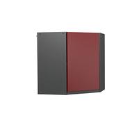 Vicco Elément Haut de Cuisine R-Line, Rouge, 57cm | Relie deux côtés de la cuisine · 1 Tablette · 1 Porte · Profondeur - 31 cm · Solution d’angle gain de place ✓