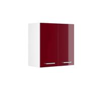 Vicco Elément Haut de Cuisine R-Line, Rouge Brillant, 60cm