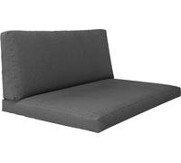 Vicco ensemble de coussins de palette , 120 x 80 cm 2 Teile, Anthracite