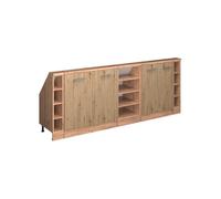 Vicco Ensemble de Meuble sous Pente Rion Chêne Artisan/Chêne doré