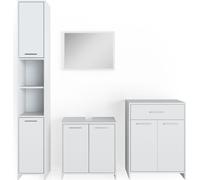 Ensemble de meubles de salle de bain VICCO KIKO blanc - 4 pièces
