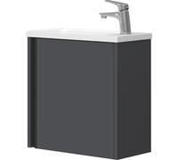 Vicco Ensemble de meubles de salle de bain Kleo, 2 parties, Anthracite