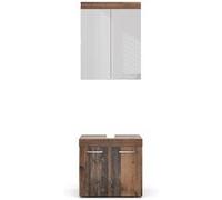 Vicco Ensemble de meubles de salle de bains Luna, Oldstyle, 2 pièces Oldstyle G
