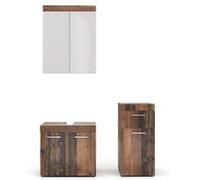 Vicco Ensemble de meubles de salle de bains Luna, Oldstyle, 3 pièces Oldstyle G