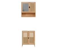 Vicco Ensemble de Meubles Liora, Bambou, 2 pièces