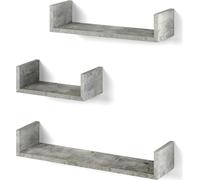 Vicco étagère , 60 x 10 cm Set de 3 casiers, Béton