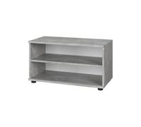 Vicco Étagère à Livres Berno, Béton, 70.8x38.9cm avec 2 Compartiments