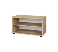 Vicco Étagère à Livres Berno, Chêne doré/Blanc, 70.8x38.9cm avec 2 Compartiments