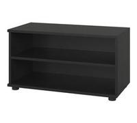 Vicco Étagère à Livres Berno, Noir, 70.8x38.9cm avec 2 Compartiments