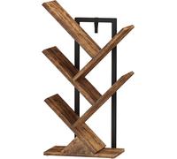 Vicco Étagère à livres Fyrk, 34 x 71 cm, Bois antique/Noir