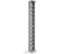 Vicco Étagère CD, Béton, 21x183.6cm Grandes Dimensions