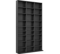 Vicco Étagère CD Jukebox, 102 x 178 cm, Noir