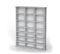 Vicco Étagère CD Jukebox, Béton, 105.4x136cm, adapté à Une Utilisation sur Pied ou fixée au Mur