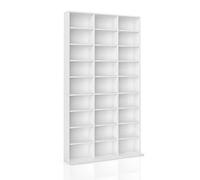 Vicco Étagère CD Jukebox, Blanc, 102x178cm