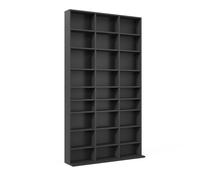 Vicco Étagère CD Jukebox, Noir, 102 x 178 cm