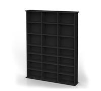 Vicco Étagère CD Jukebox, Noir, 105 x 136 cm