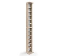 Vicco Étagère CD, Sonoma, 21x183.6cm