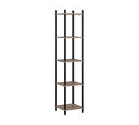 Vicco Étagère d'angle Bivio, Chêne doré/Anthracite, 30x133cm
