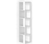 Vicco Étagère d'angle Lio, 33.3 x 162.2 cm, Blanc