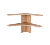 Vicco Étagère d'angle Roman, Sable Chêne, 43.5x37cm, adapté aux Solutions d’Angle Peu encombrantes dans la Salle à Manger