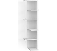 Vicco Étagère d'angle Tera, Blanc, 37 x 140.1 cm