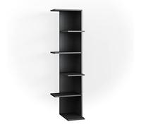 Vicco Étagère d'angle Tera, Anthracite, 37x140.1cm