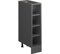 Vicco Etagère de Cuisine R-Line, Anthracite/Anthracite, 20 cm sans Plan de Travail