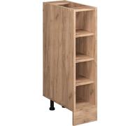 Vicco Etagère de Cuisine R-Line, Chêne de Force doré, 20 cm sans Plan de Travail