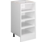 Vicco Etagère de cuisine R-Line, 40 cm sans plan de travail, Blanc/Blanc