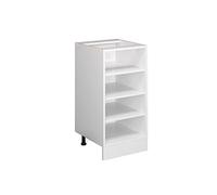 Vicco Etagère de Cuisine R-Line, Blanc/Blanc, 40 cm sans Plan de Travail