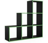 Vicco Étagère descalier , Noir/vert, 105x107.5cm Noir/vert G