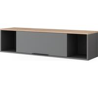 Vicco Étagère murale Betti, 120x30cm, Anthracite/Sonoma