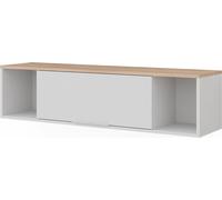 Vicco Étagère murale Betti, 120x30cm, Blanc/Sonoma