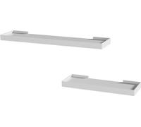 Vicco Étagère murale Erni, 60x3cm Lot de 2, Blanc