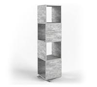 Vicco Étagère pivotante, Béton, 35 x 142 cm