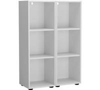 Vicco Étagère pour Enfants Estell, Blanc, 105.6x38.2cm Lot de 2