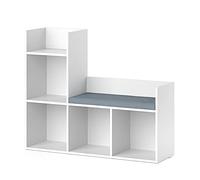 Vicco Étagère pour Enfants Luigi, Blanc, 107.2x88.6cm
