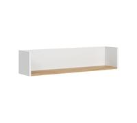 Vicco Etagère Viktor, Blanc/Artisan, 93.4x20cm | pour montage mural pour livres, objets déco ou accessoires de salle de bain