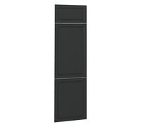 Vicco Façade de Cuisine R-Line, Anthracite Campagne, 59.6x196cm façade de Meuble pour Meuble d’Habillage réfrigérateur