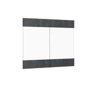 Vicco Façade de Cuisine R-Line, Béton Noir, 79.2x59cm façade de Meuble pour Meuble Mural vitré, adapté aux armoires de Cuisine R-Line pour Une Installation Facile